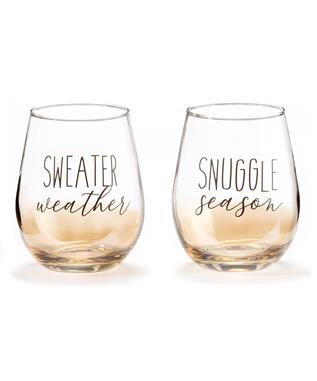 STEMLESS WINE GLASS IN GIFT BOX