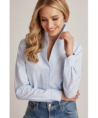 THE SIGNATURE SHIRT: INTO THE BLUE