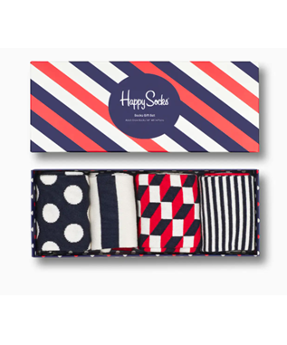 4-PACK CLASSIC NAVY SOCKS GIFT SET