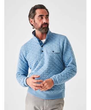 EPIC QUILTED FLEECE PULLOVER