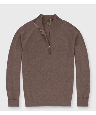 HALF-ZIP SWEATER