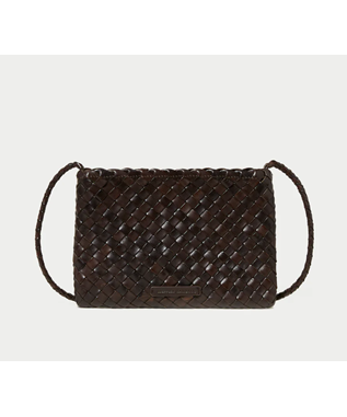 MARISON FLAT WOVEN CROSSBODY