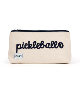 BRUSH IT OFF PICKLEBALL COSMETIC CASE