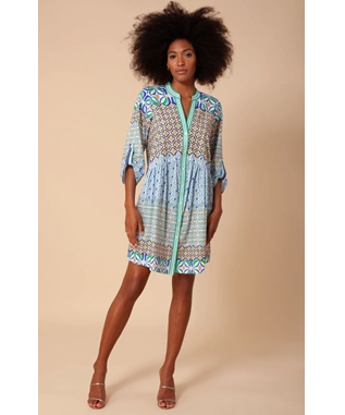 LONG SLEEVE FLORAL DRESS