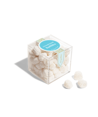 CHAMPAGNE BUBBLES SMALL CANDY CUBE