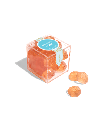 BUT FIRST ROSE-ROSES SMALL CANDY CUBE