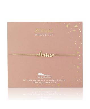 ZODIA CORD BRACELET GOLD ARIES