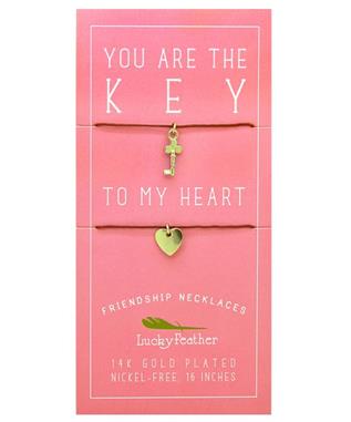 Friendship Necklace - KEY/HEART