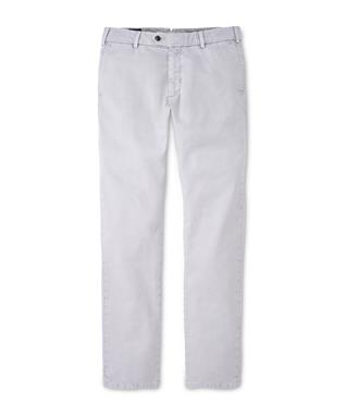 CONCORD GARMENT DYED FLAT FRONT TROUSER