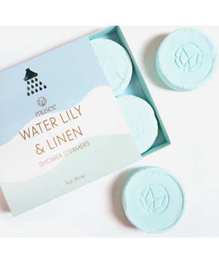 WATER LILY & LINEN SHOWER STEAMERS
