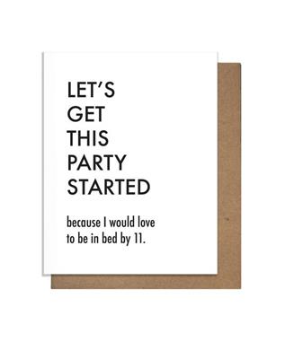 PARTY STARTED CARD