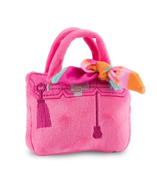 BARKIN BAG PINK WITH BOW - LARGE