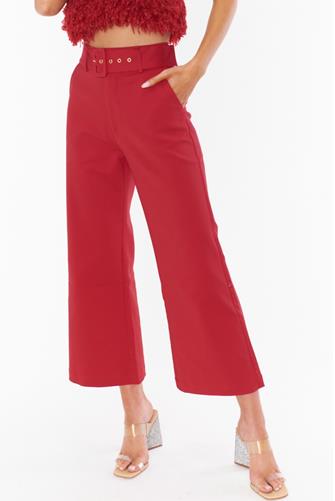 DJ Cropped Pants RED SUITING