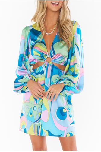 Go Out Cut Out Mini Dress GO GO LUXE