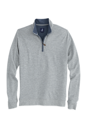 Sully 1/4 Zip Pullover LT GREY
