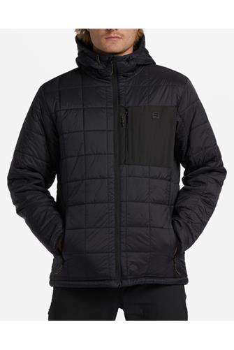 JOURNEY QUILTED PUFFER JACKET BLACK