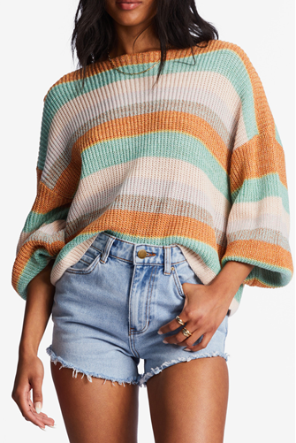 Spaced Out Stripe Sweater MULTI