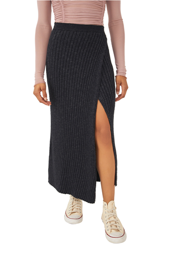 Better Days Midi Skirt BLACK COMBO