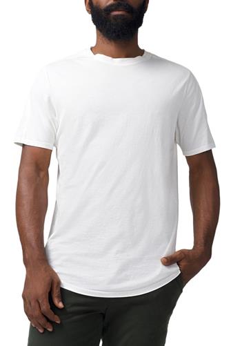 Premium Jersey Short Sleeve Crew T-Shirt WHITE