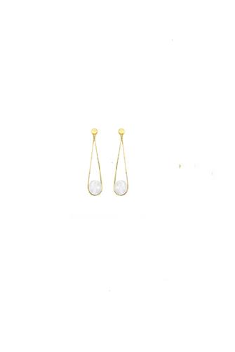 Ipanema Earrings MOONSTONE GOLD