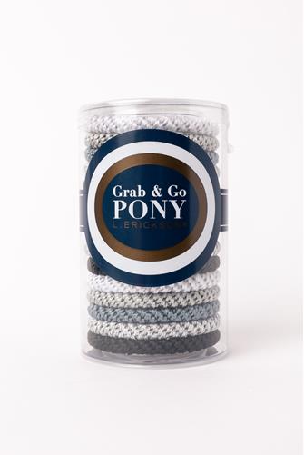 Pony Tubes Silver Met LIGHT SILVER