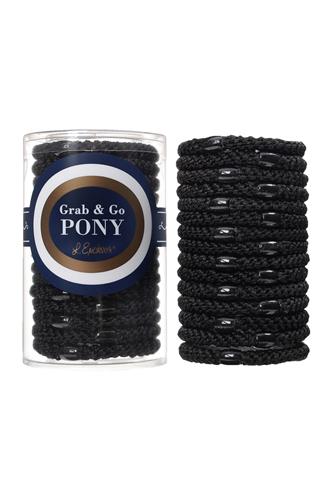 Grab & Go Pony Tube BLACK