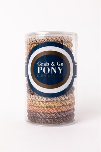 Pony Tubes Brown NEUTRAL METTALIC