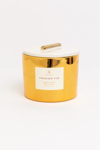 Fraiser Fir 3-Wick Candle in Gilded Gold GILDED