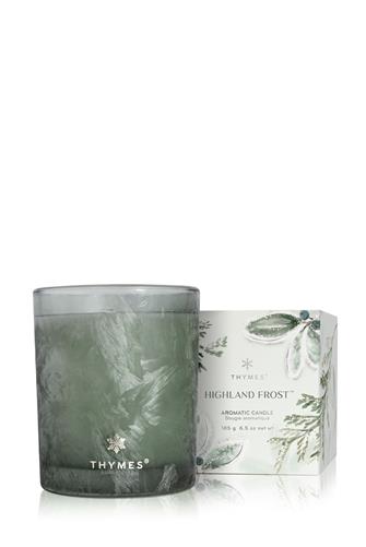 Highland Frost Boxed Candle Green 6.5 oz. HIGHLAND FROST