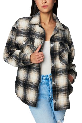 Checked Out Plaid Shacket CHECKED OUT