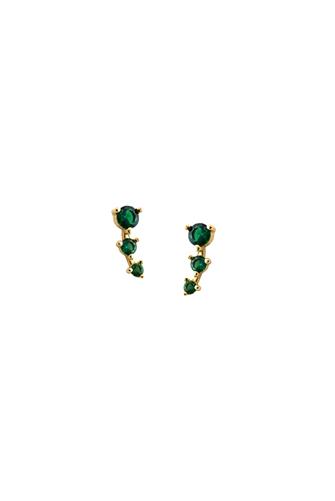 Small Emerald Creepers GOLD/EMERALD