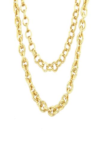 Double Chunky Necklace GOLD