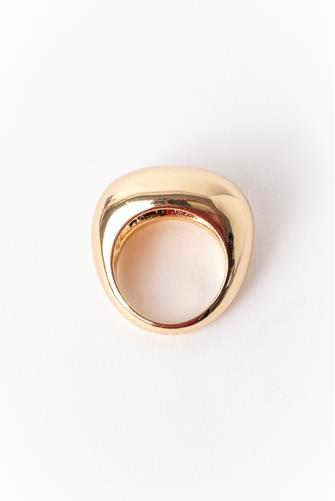 Gold Dome Ring GOLD
