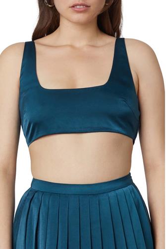 Satin Bralette TEAL