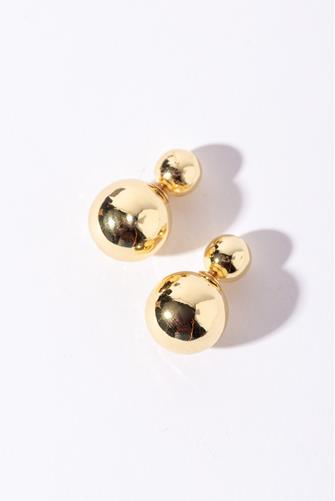 Double Ball Earring GOLD