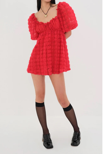 Hannah Mini Dress RED