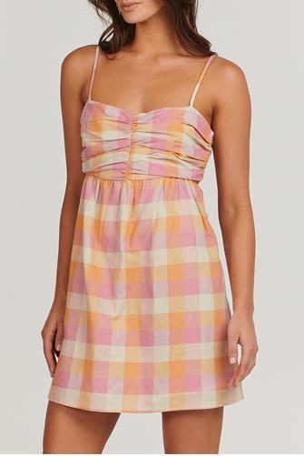 Madonna Mini Dress MULTI CHECK