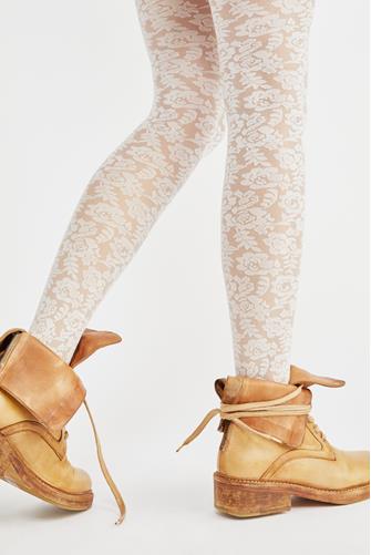 Saved By The Belle Lace Tight IVORY