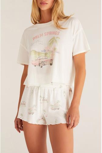 Vintage Palm Springs Tee BONE