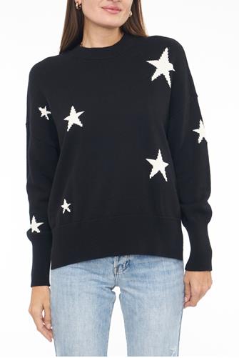 Darya Oversized Crewneck Sweater ROYAL MIDNIGHT