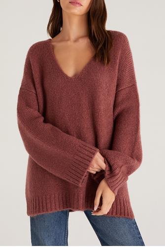 Weekender V-Neck Sweater MULBERRY