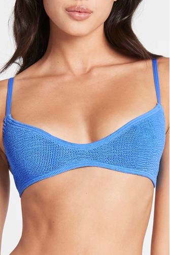 Lissio Scoop Bralette Top TRANQUIL BLUE ECO