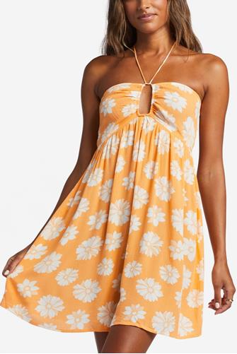 Happy Hour Dress ORANGE PEEL