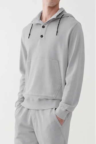 Johnny Garment Dye Washed Hoodie HIGH RISE