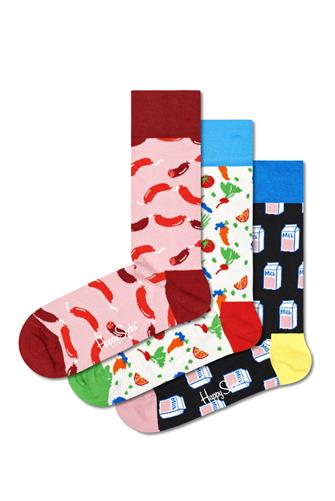3-Pack Foodie Socks Gift Set 