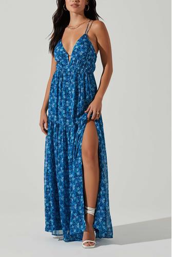 Ryliana Dress BLUE FLORAL