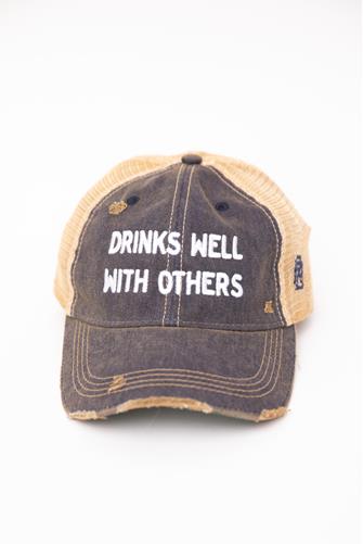 Drinks Well With Others Hat NAVY