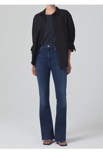 Lilah High Rise Bootcut in Morella MORELLA