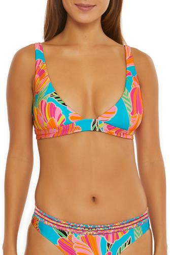 Poppy Banded Halter Top POPPY