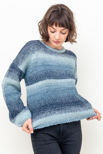 Piper Ombre Sweater MIDNIGHT BLUE
